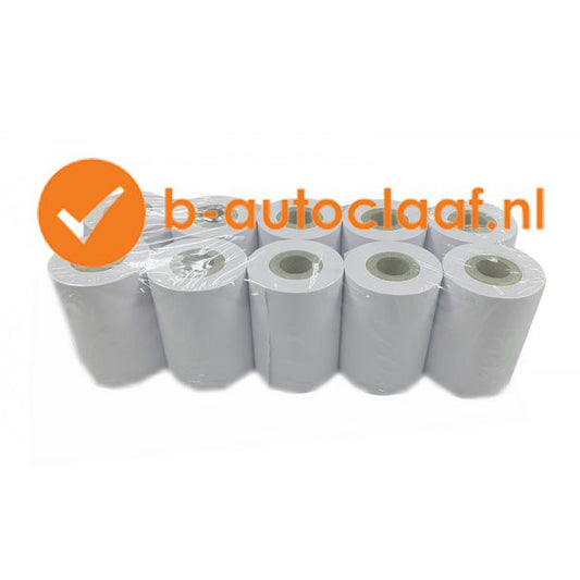 10x rollos de impresora autoclave