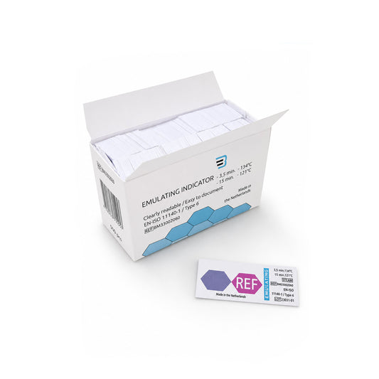 Indicador para autoclaves clase B 500 unidades