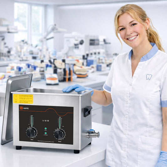 Limpiador ultrasónico analógico de 3 litros