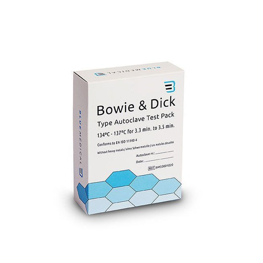 Prueba de autoclave Bowie & Dick (20 piezas)